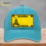 Alaska Dont Tread On Me Novelty License Plate Hat HAT-MLP-8834