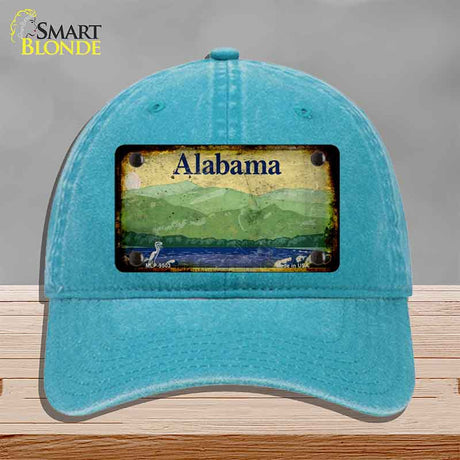 Alabama Rusty Novelty License Plate Hat HAT-MLP-9503