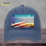 Arizona License Plate American Flag Novelty License Plate Hat HAT-MLP-12431
