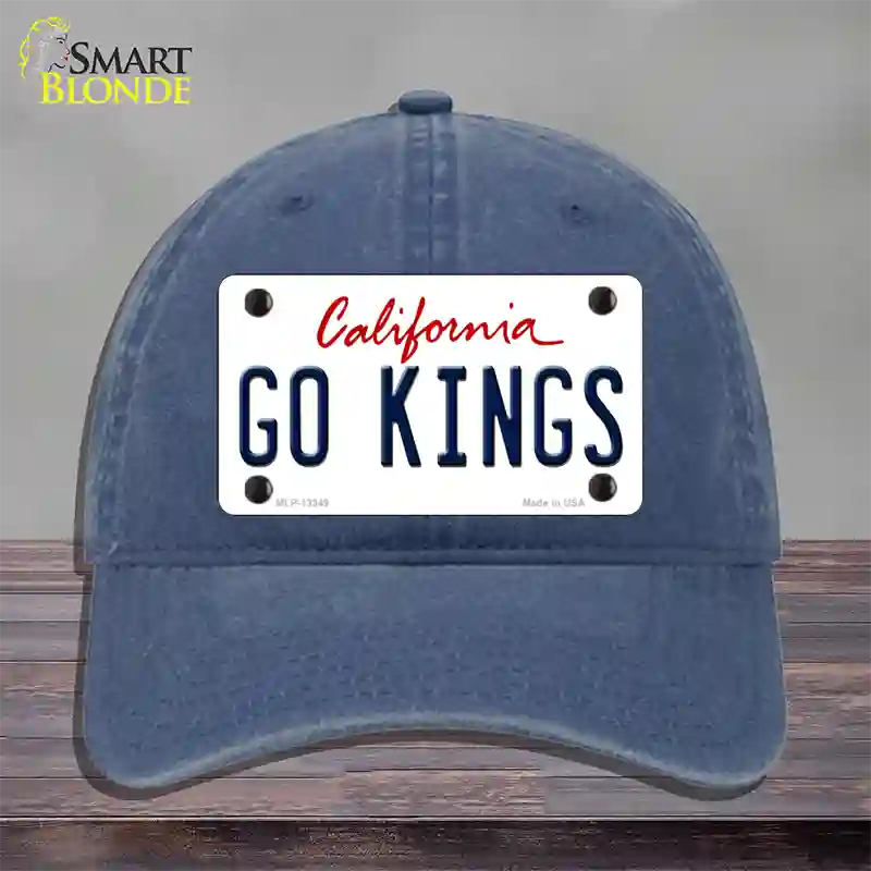 Go Kings California Novelty License Plate Hat Tag Unconstructed Cotton Navy