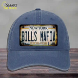 Bills Mafia New York Rusty Novelty License Plate Hat Tag Unconstructed Cotton Navy