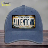 Allentown Excelsior New York Rusty Novelty License Plate Hat Tag Unconstructed Cotton Navy