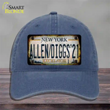 Allen Diggs 21 NY Excelsior Rusty Novelty License Plate Hat Tag Unconstructed Cotton Navy