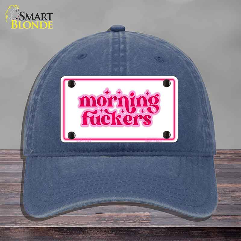 Morning F-ckers Novelty License Plate Hat HAT-MLP-14490