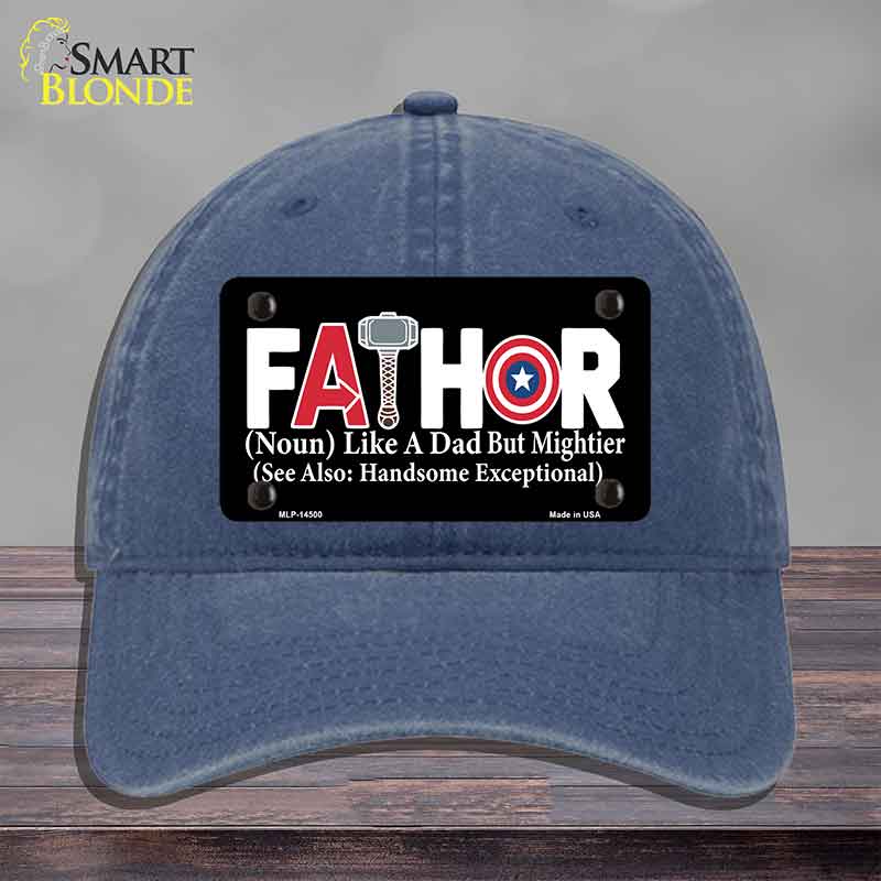 FATHOR Novelty License Plate Hat HAT-MLP-14500