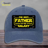 Best Father in the Galaxy Novelty License Plate Hat HAT-MLP-14503