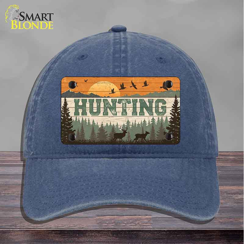 Hunting Sunset Novelty License Plate Hat HAT-MLP-14511
