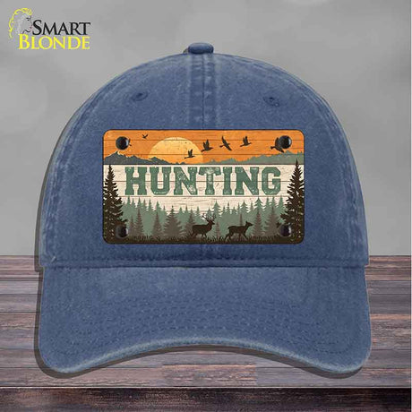 Hunting Sunset Novelty License Plate Hat HAT-MLP-14511