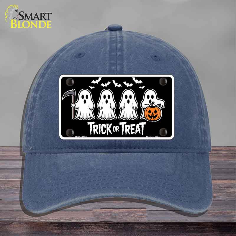 Trick or Treat Ghosts Novelty License Plate Hat HAT-MLP-14528