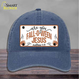 Fall-o-ween Jesus Novelty License Plate Hat HAT-MLP-14534
