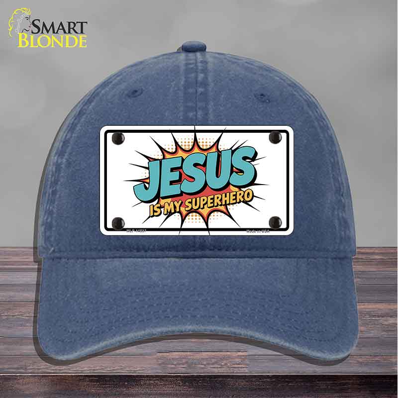 Jesus is My Superhero Novelty License Plate Hat HAT-MLP-14537