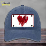 Bloody Heart Novelty License Plate Hat HAT-MLP-14538