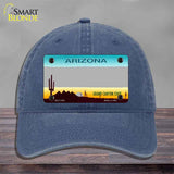 Arizona Gray State Blank Novelty License Plate Hat HAT-MLP-1455