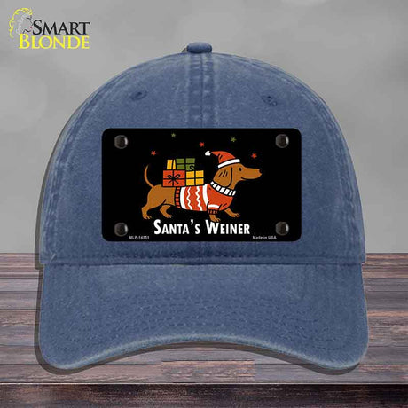 Santas Weiner Novelty License Plate Hat HAT-MLP-14551