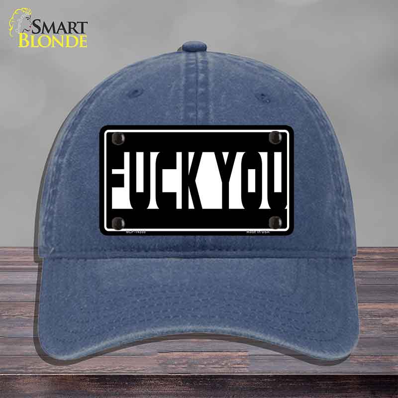 F-ck You Hidden Novelty License Plate Hat HAT-MLP-14555