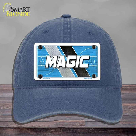 MAGIC Graphic Novelty License Plate Hat HAT-MLP-14616 Unconstructed Cotton Navy