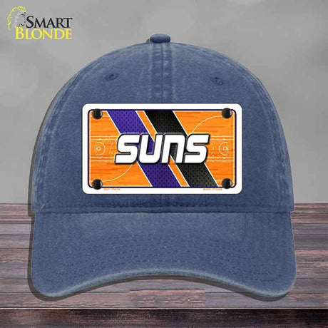 SUNS Graphic Novelty License Plate Hat HAT-MLP-14618 Unconstructed Cotton Navy