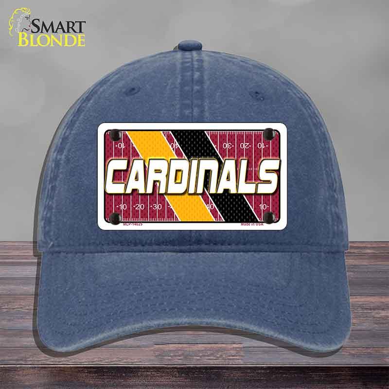 CARDINALS Graphic Novelty License Plate Hat HAT-MLP-14625 Unconstructed Cotton Navy