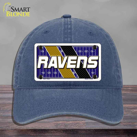 RAVENS Graphic Novelty License Plate Hat HAT-MLP-14627 Unconstructed Cotton Navy
