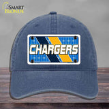 CHARGERS Graphic Novelty License Plate Hat HAT-MLP-14642 Unconstructed Cotton Navy