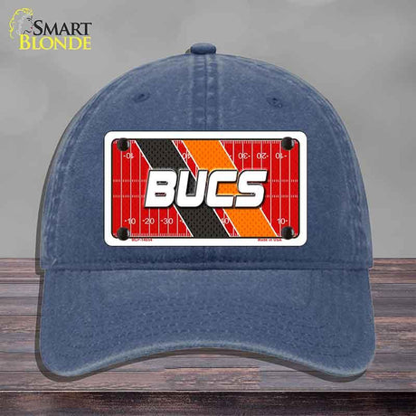 BUCS Graphic Novelty License Plate Hat HAT-MLP-14654 Unconstructed Cotton Navy