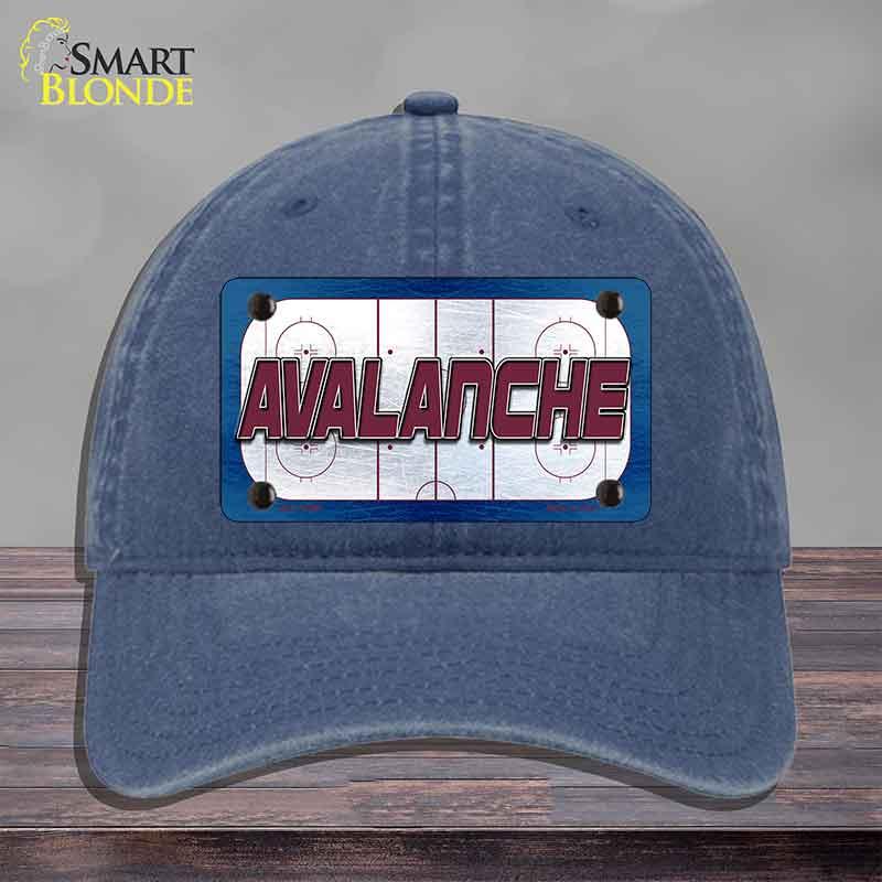 AVALANCHE Graphic Novelty License Plate Hat HAT-MLP-14663 Unconstructed Cotton Navy