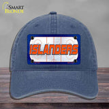 ISLANDERS Graphic Novelty License Plate Hat HAT-MLP-14674 Unconstructed Cotton Navy