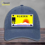 Alaska State Blank Novelty License Plate Hat HAT-MLP-2216