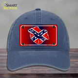 Rebel Kiss Novelty License Plate Hat Unconstructed Cotton / Navy