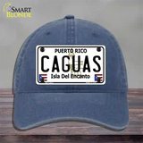 Caguas Novelty License Plate Hat Unconstructed Cotton / Navy