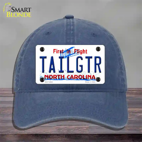 Tailgtr North Carolina Novelty License Plate Hat Unconstructed Cotton / Navy
