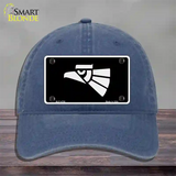Made In Mexico Eagle Novelty License Plate Hat Unconstructed Cotton / Navy
