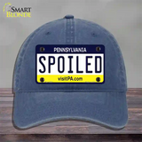 Spoiled Pennsylvania State Novelty License Plate Hat Unconstructed Cotton / Navy