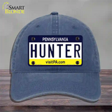 Hunter Pennsylvania State Novelty License Plate Hat Unconstructed Cotton / Navy