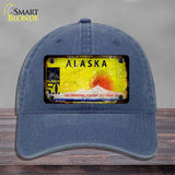 Alaska State Rusty Novelty License Plate Hat HAT-MLP-8119