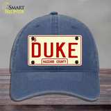 Duke Novelty License Plate Hat Unconstructed Cotton / Navy