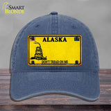 Alaska Dont Tread On Me Novelty License Plate Hat HAT-MLP-8834