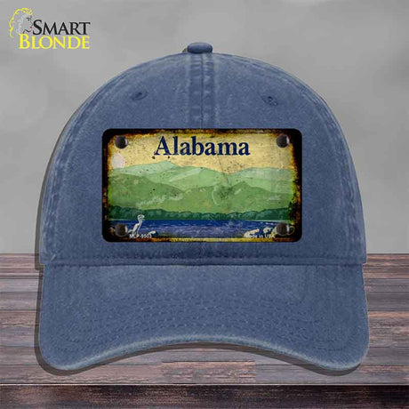 Alabama Rusty Novelty License Plate Hat HAT-MLP-9503