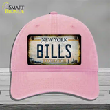 Bills Excelsior New York Rusty Novelty License Plate Hat Tag Unconstructed Cotton Pink