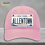 Allentown Excelsior New York Novelty License Plate Hat Tag Unconstructed Cotton Pink