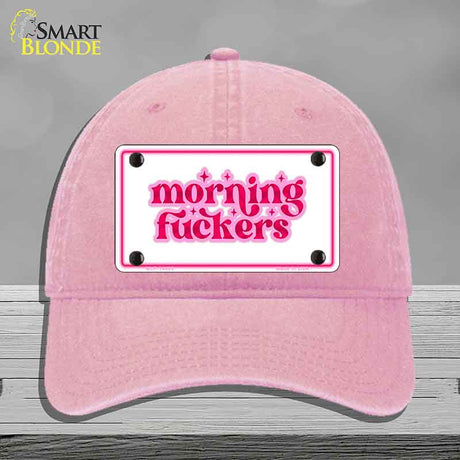 Morning F-ckers Novelty License Plate Hat HAT-MLP-14490
