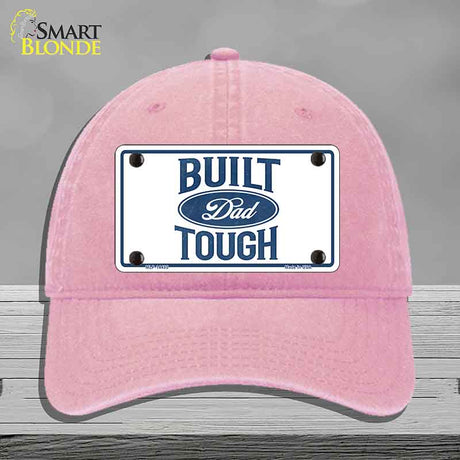 Built Dad Tough Novelty License Plate Hat HAT-MLP-14495