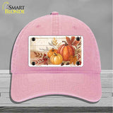 Autumn Pumpkins & Leaves Novelty License Plate Hat HAT-MLP-14516