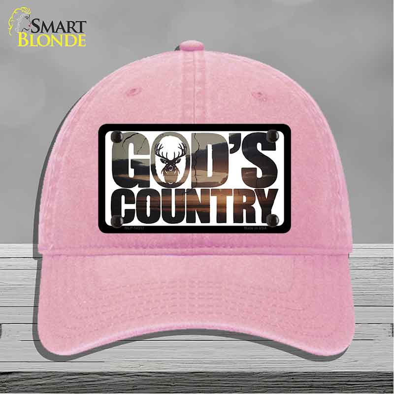 Gods Country Novelty License Plate Hat HAT-MLP-14517