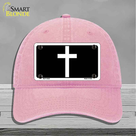 Cross Silhouette Novelty License Plate Hat HAT-MLP-14522