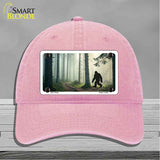 Bigfoot Silhouette Forest Novelty License Plate Hat HAT-MLP-14524