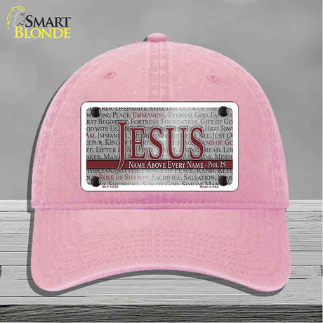 Jesus Name Above Every Name Novelty License Plate Hat HAT-MLP-14525