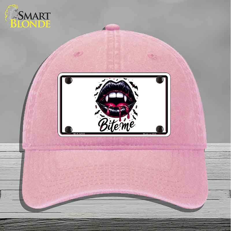 Bite Me Novelty License Plate Hat HAT-MLP-14533
