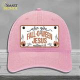 Fall-o-ween Jesus Novelty License Plate Hat HAT-MLP-14534