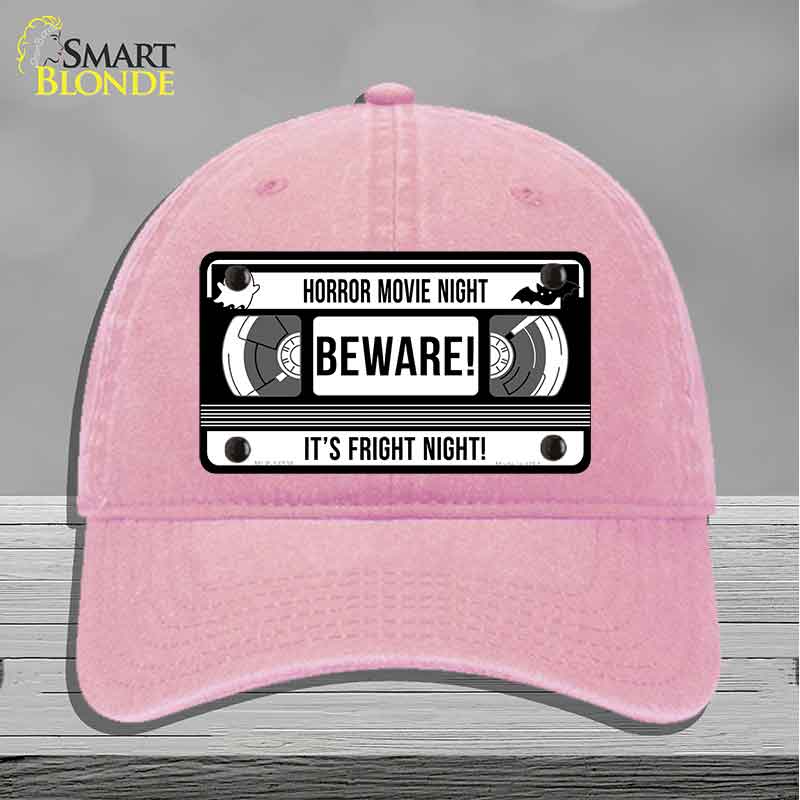 Horror Movie Night Novelty License Plate Hat HAT-MLP-14536